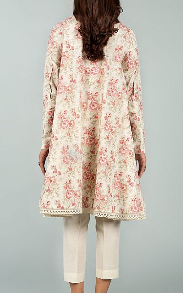 Bareeze White Karandi Suit | Pakistani Dresses in USA- Image 2