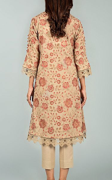 Bareeze Tan Karandi Suit | Pakistani Dresses in USA- Image 2