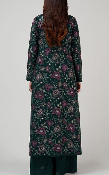 Bareeze Timber Green Karandi Suit | Pakistani Winter Dresses in USA- Image 2
