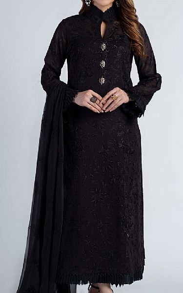 Bareeze Black Lawn Suit | Pakistani Dresses in USA- Image 1