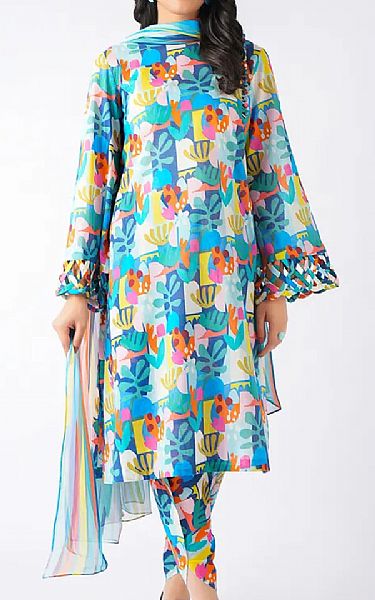 Bareeze Multi Lawn Suit | Pakistani Lawn Dress in USA- Image 1