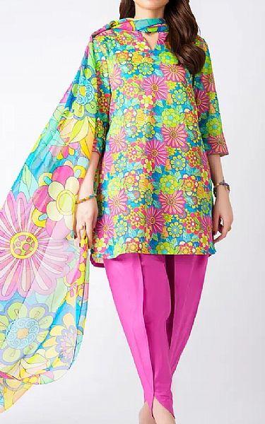 Bareeze Multi Lawn Suit | Pakistani Lawn Dress in USA- Image 1