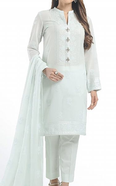 Bareeze Pale Blue Lawn Suit | Pakistani Lawn Dress in USA- Image 1