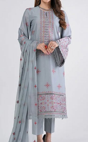 Bareeze Grey Lawn Suit | Pakistani Lawn Dress in USA- Image 1