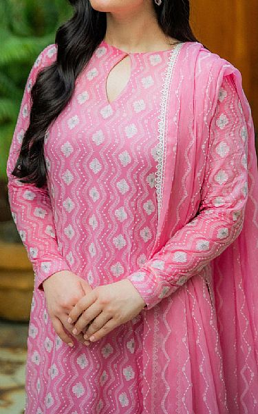 Bareeze Pink Lawn Suit | Pakistani Lawn Dress in USA- Image 2