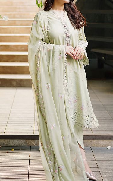 Bareeze Pistachio Lawn Suit | Pakistani Lawn Dress in USA- Image 2