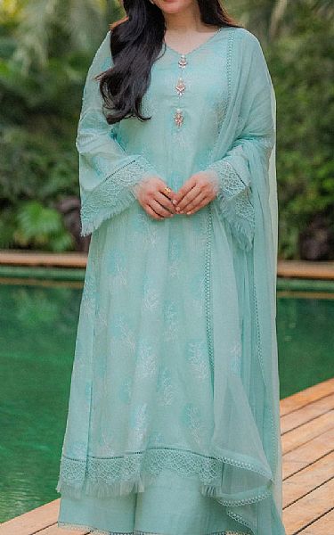 Bareeze Aqua Lawn Suit | Pakistani Lawn Dress in USA- Image 1