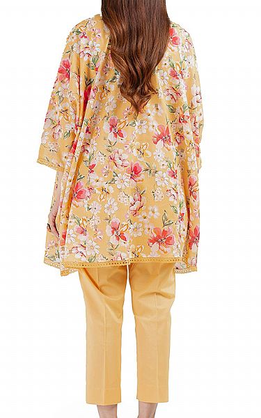 Bareeze Tan Lawn Suit | Pakistani Lawn Suits- Image 2