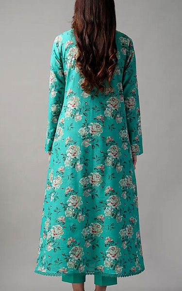 Bareeze Aqua Khaddar Suit | Pakistani Winter Dresses in USA- Image 2