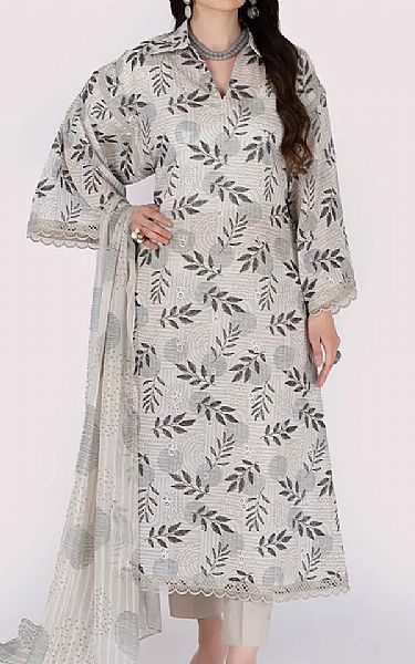 Bareeze Grey Lawn Suit | Pakistani Lawn Dress in USA- Image 1