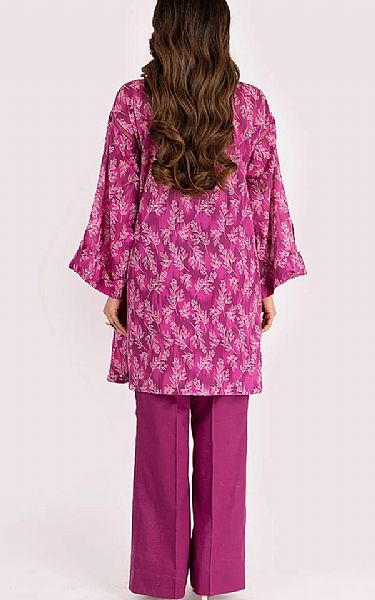 Bareeze Raspberry Rose Lawn Suit | Pakistani Lawn Dress in USA- Image 2