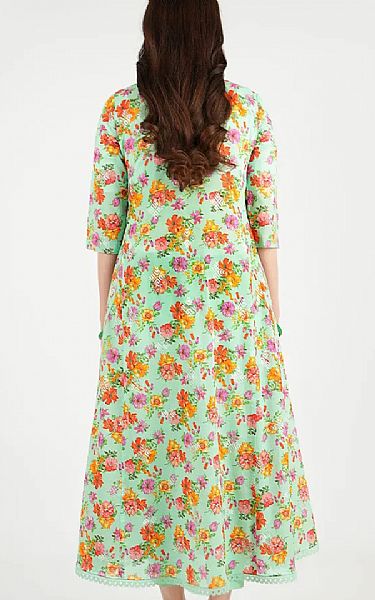 Bareeze Light Green Lawn Suit | Pakistani Lawn Dress in USA- Image 2