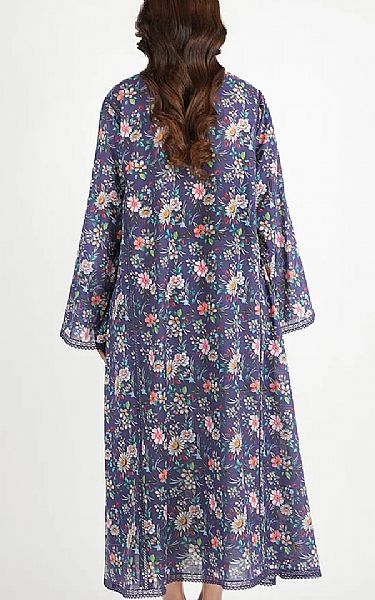 Bareeze Navy Blue Lawn Suit | Pakistani Lawn Dress in USA- Image 2
