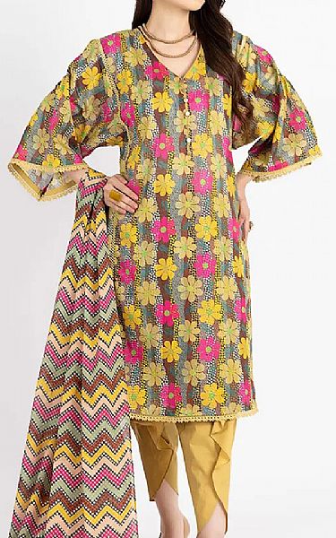 Bareeze Multi Lawn Suit | Pakistani Lawn Dress in USA- Image 1