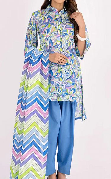 Bareeze Multi Lawn Suit | Pakistani Lawn Dress in USA- Image 1