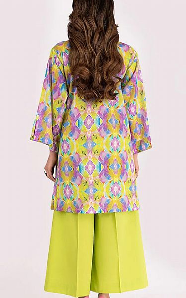 Bareeze Lime Green Lawn Suit | Pakistani Lawn Dress in USA- Image 2