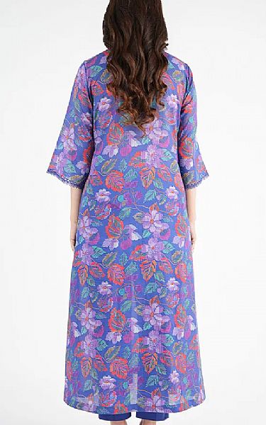 Bareeze Blue Lawn Suit | Pakistani Lawn Dress in USA- Image 2