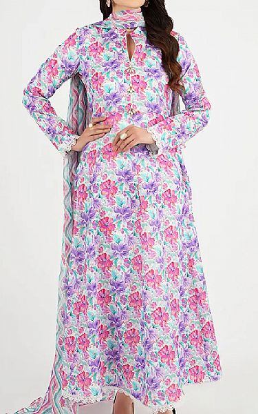 Bareeze Multi Lawn Suit | Pakistani Lawn Dress in USA- Image 1