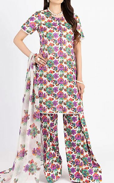 Bareeze Multi Lawn Suit | Pakistani Lawn Dress in USA- Image 1