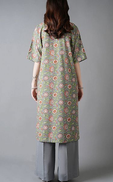 Bareeze Grey Khaddar Suit | Pakistani Winter Dresses in USA- Image 2