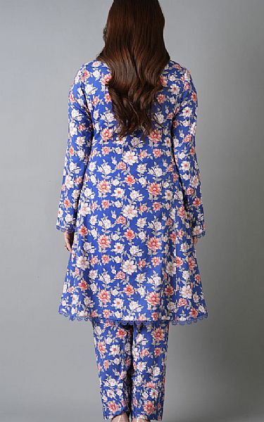 Bareeze Blueberry Jacquard Suit | Pakistani Winter Dresses in USA- Image 2