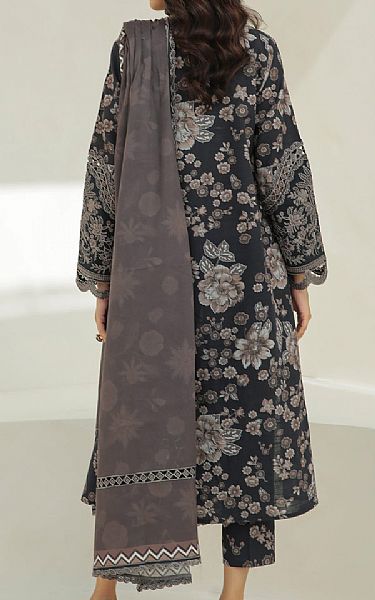 Baroque Black Khaddar Suit | Pakistani Winter Dresses- Image 2