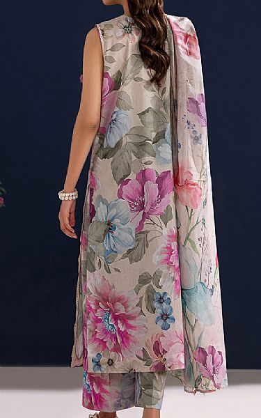 Baroque Multicolor Lawn Suit | Pakistani Lawn Dress in USA- Image 2