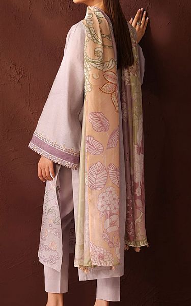 Baroque Lilac Lawn Suit | Pakistani Lawn Dress in USA- Image 2