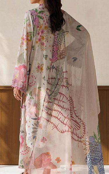 Baroque Multicolor Lawn Suit | Pakistani Lawn Dress in USA- Image 2