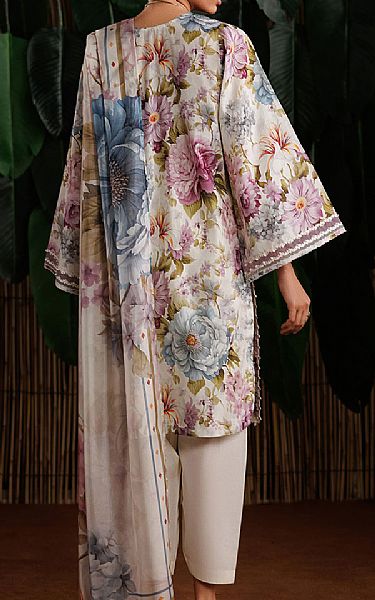 Baroque Multicolor Lawn Suit | Pakistani Lawn Dress in USA- Image 2