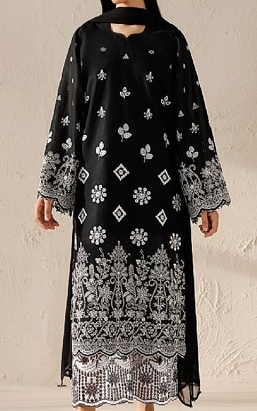 Baroque Black/White Lawn Suit | Pakistani Lawn Dress in USA- Image 1