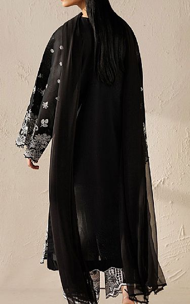Baroque Black/White Lawn Suit | Pakistani Lawn Dress in USA- Image 2
