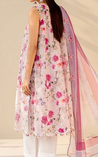 Baroque Off-white Lawn Suit | Pakistani Lawn Dress in USA- Image 2