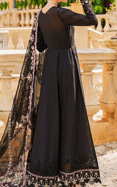 Baroque Black Lawn Suit | Pakistani Lawn Suits- Image 2