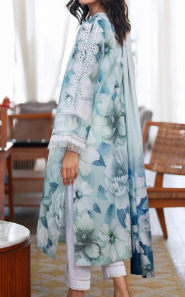 Baroque Multi Lawn Suit | Pakistani Lawn Dress in USA- Image 2