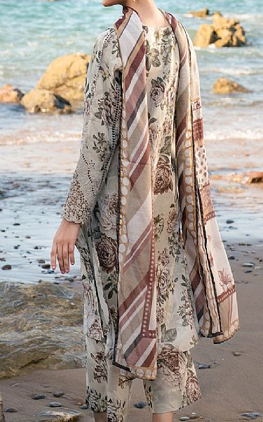 Baroque Sea Mist Lawn Suit | Pakistani Lawn Dress in USA- Image 2