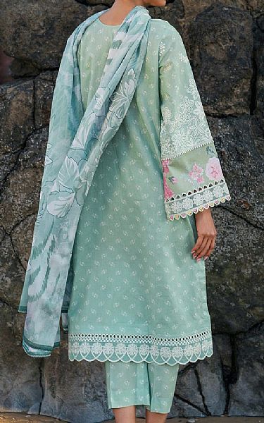 Baroque Summer Green Lawn Suit | Pakistani Lawn Dress in USA- Image 2