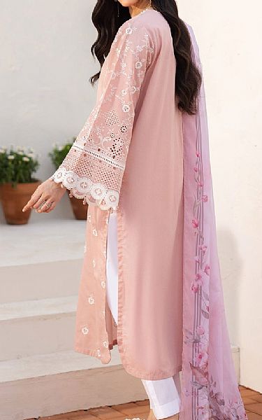 Baroque Cavern Pink Lawn Suit | Pakistani Lawn Dress in USA- Image 2