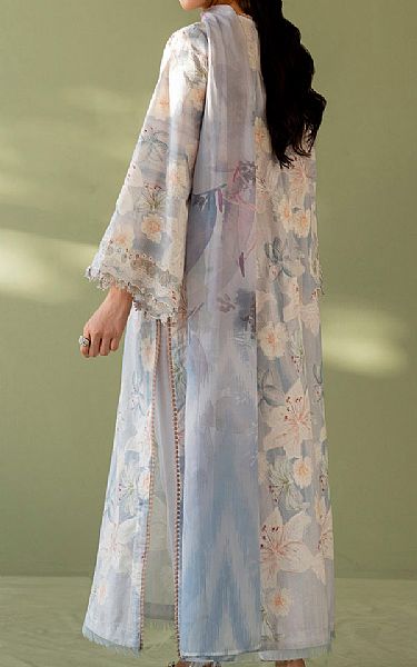 Baroque Cadet Grey Lawn Suit | Pakistani Lawn Dress in USA- Image 2