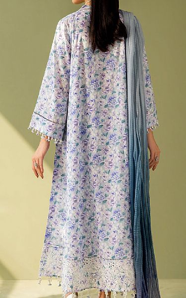 Baroque Lavender Lawn Suit | Pakistani Lawn Dress in USA- Image 2