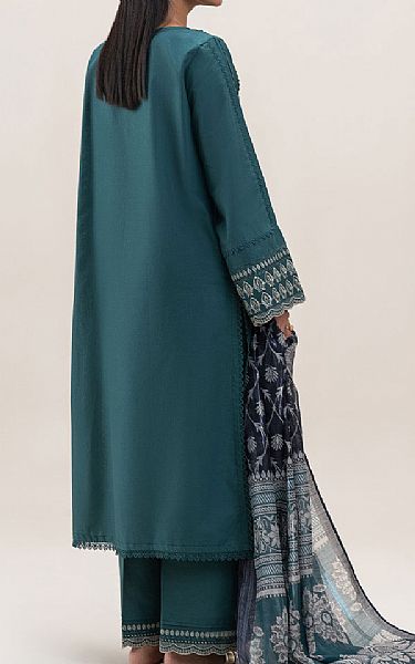Beechtree Teal Lawn Suit | Pakistani Lawn Dress in USA- Image 2