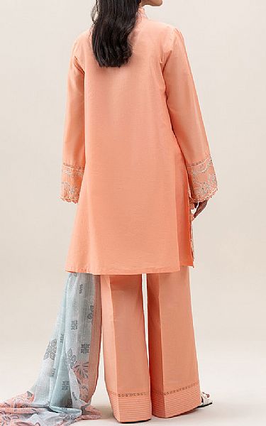 Beechtree Peach Lawn Suit | Pakistani Lawn Dress in USA- Image 2