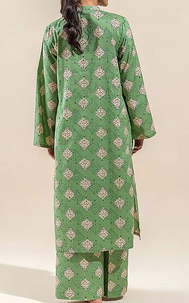 Beechtree Mint Green Lawn Suit (2 Pcs) | Pakistani Lawn Suits- Image 2