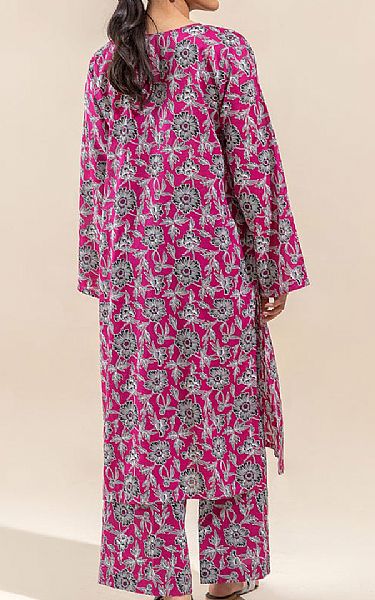 Beechtree Magenta Lawn Suit (2 pcs) | Pakistani Lawn Suits- Image 2