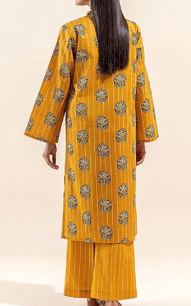 Beechtree Mustard Suit (2 pcs) | Pakistani Lawn Suits- Image 2