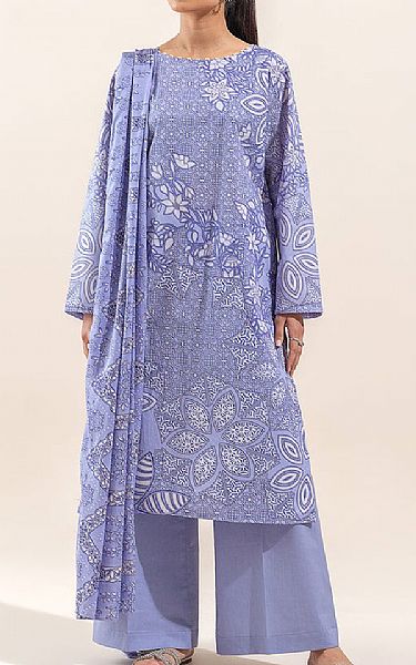 Beechtree Dull Lavender Lawn Suit (2 pcs) | Pakistani Lawn Suits- Image 1