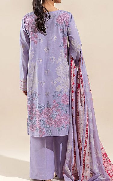 Beechtree Lavender Lawn Suit | Pakistani Lawn Suits- Image 2