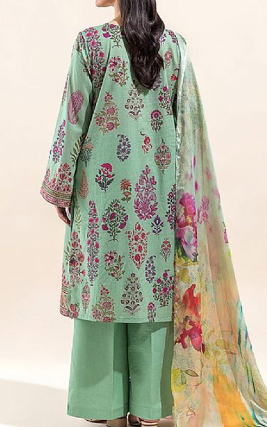 Beechtree Greyish Green Lawn Suit | Pakistani Lawn Suits- Image 2