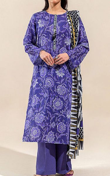 Beechtree BlueBerry Lawn Suit | Pakistani Lawn Suits- Image 1