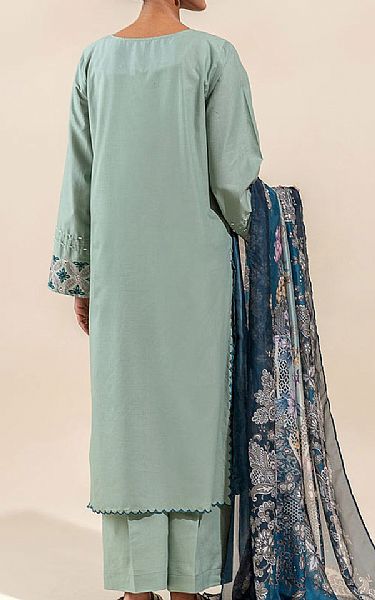 Beechtree Summer Green Lawn Suit | Pakistani Lawn Suits- Image 2